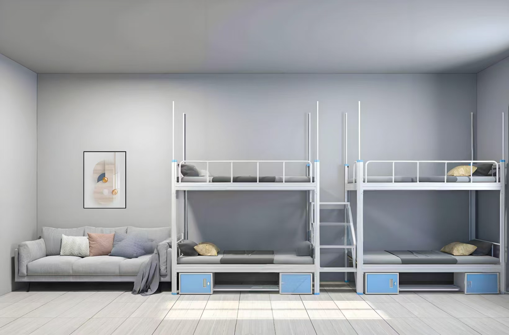 公寓出租房選擇雙層鐵床好還是木質(zhì)床好？